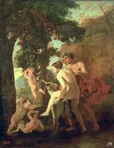 Venus, Faun and Putti